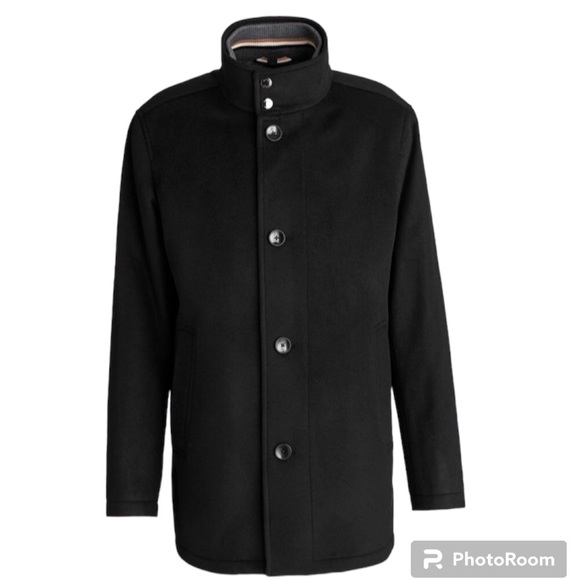 Hugo Boss Coxtan Cashmere Car Coat 44R - Picture 12 of 12